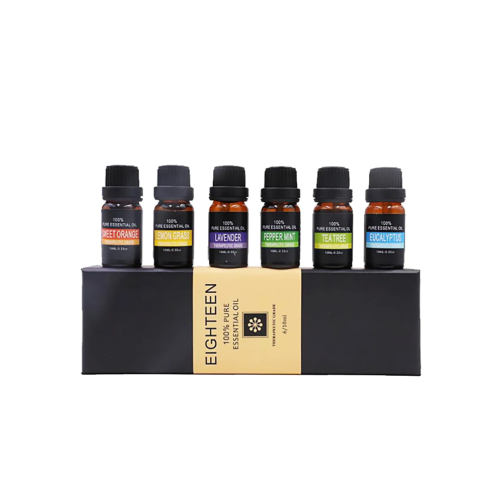 6pc set Aromatherapy Essential Oils, Therapeutic Grade - Image 2