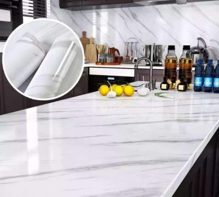 Self-Adhesive Marble Contact Paper – Waterproof, Heatproof & Easy to Install