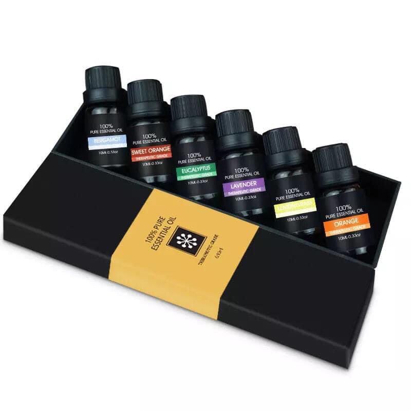 6pc set 100% Pure Natural Aromatherapy Essential Oils, Therapeutic Grade 6pc set 100% Pure Natural Aromatherapy Essential Oils, Therapeutic Grade