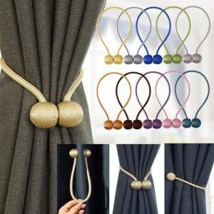 2Pcs Magnetic Curtain – Elegant & Stylish Home Decor