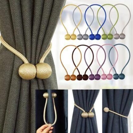 2Pcs Magnetic Curtain – Elegant & Stylish Home Decor