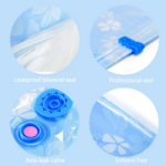 10PCS Vacuum Bags Wardrobe Closet Storage Compression Bags