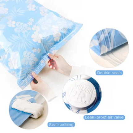 10PCS Vacuum Bags Wardrobe Closet Storage Compression Bags