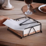Luxury Metallic Serviette Holder