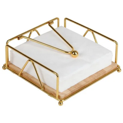 Luxury Metallic Serviette Holder