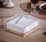 Luxury Metallic Serviette Holder