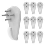 Invisible White Wall Hook Steel Nail