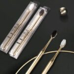 High-End Golden Bamboo Charcoal Toothbrush