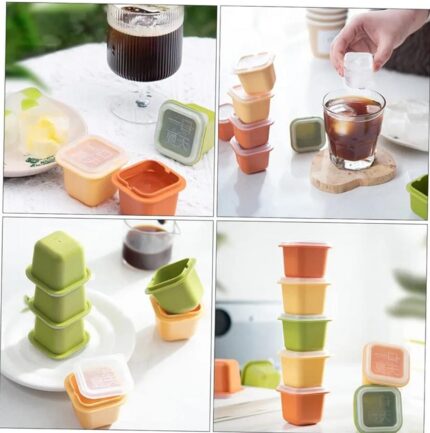 Mikinona 6Pcs Ice Cube Mold