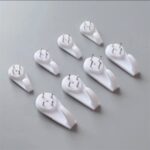 Invisible White Wall Hook Steel Nail