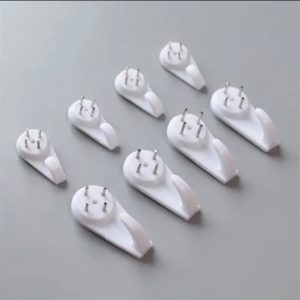 Invisible White Wall Hook Steel Nail