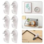 Invisible White Wall Hook Steel Nail