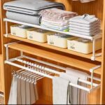 Shoe Rack Retractable Shoe Cabinet