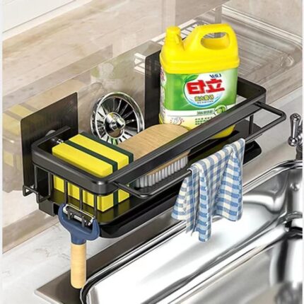Sink Drain Rack Sponge Organizer