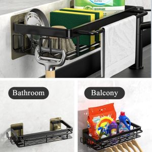 Sink Drain Rack Sponge Organizer