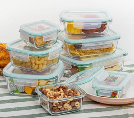 Food Grade Glass Lunch Box
