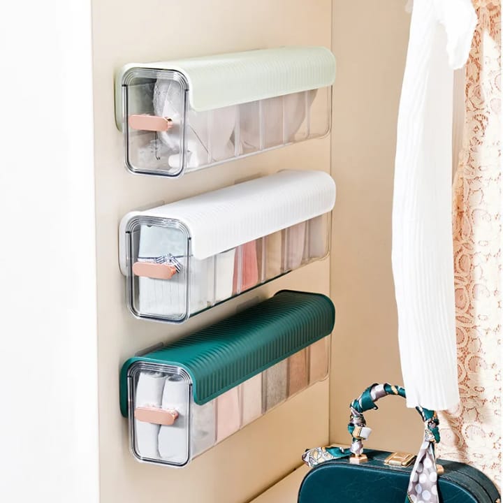 Wall Mounted Undergarment Organizer Wall Mounted Undergarment Organizer