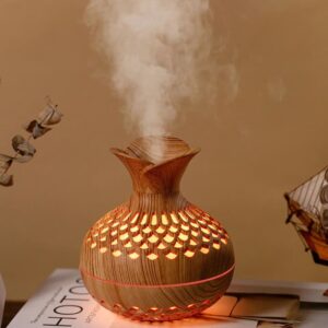 Colourful Wood Grain Flower Humidifier