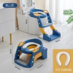 2-in-1 Toilet Trainer Seat with a Ladder and Potty