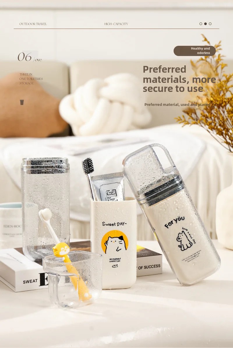 EasyCap Portable Travel Toothbrush Case
