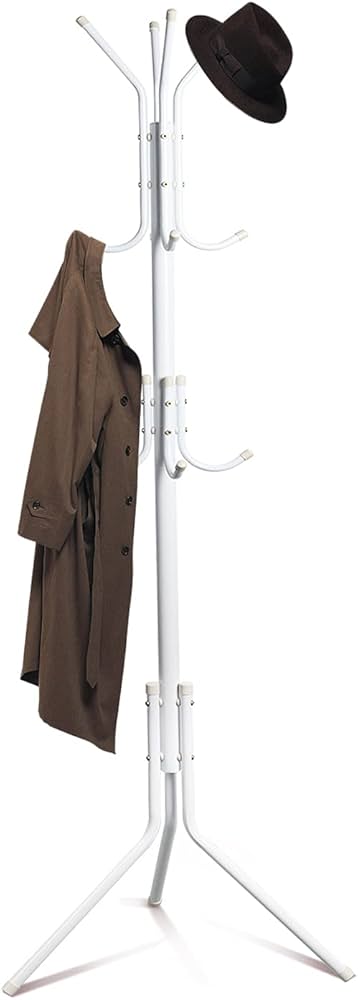 High Metallic Coat or Bags Hanger Stand