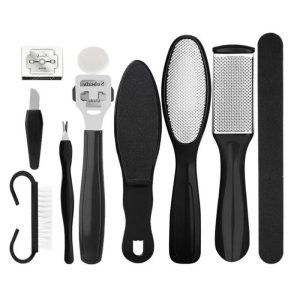 10pc Pedicure Set Peeling and Exfoliating Calluses kit
