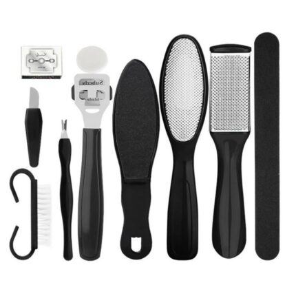 10pc Pedicure Set Peeling and Exfoliating Calluses kit