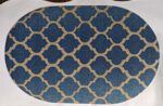 Oval Shaped 3D Bathmat