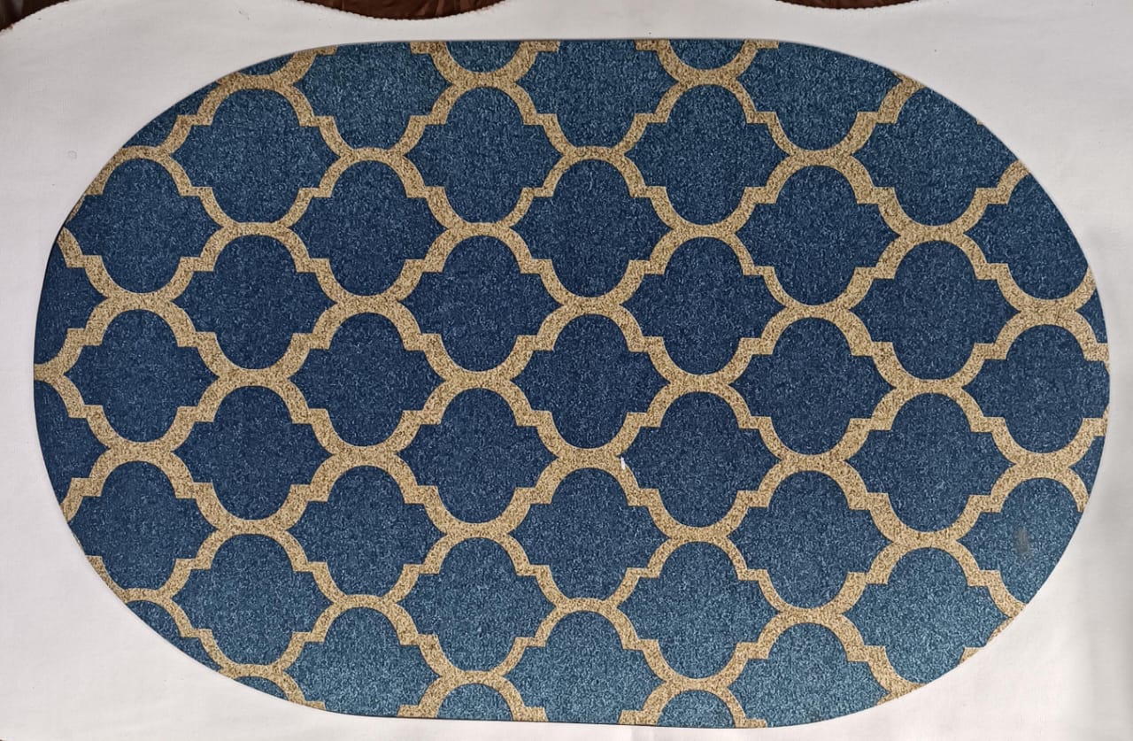 Oval Shaped 3D Bathmat Oval Shaped 3D Bathmat