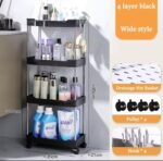 Multipurpose Storage Rack with Wheels