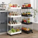 Multipurpose Storage Rack with Wheels