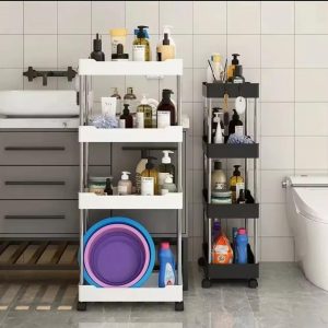 Multipurpose Storage Rack with Wheels
