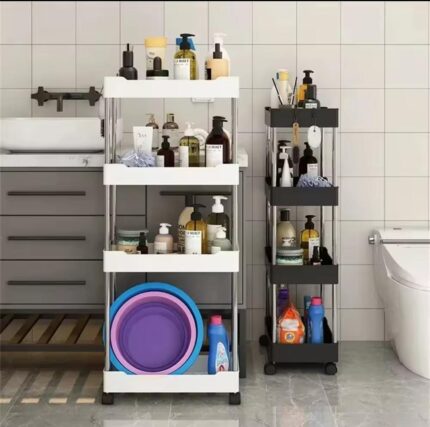 Multipurpose Storage Rack with Wheels