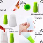 Silicon Oil Bottle with Attached Silicon Brush