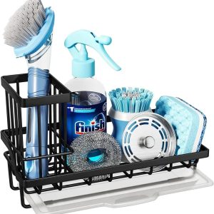Kitchen Sink Drain Rack Stainless Steel Faucet Holder