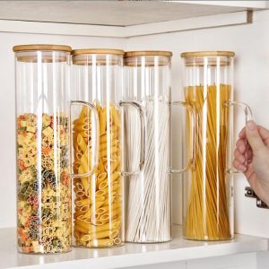 Italian Pasta Noodles Storage Jar