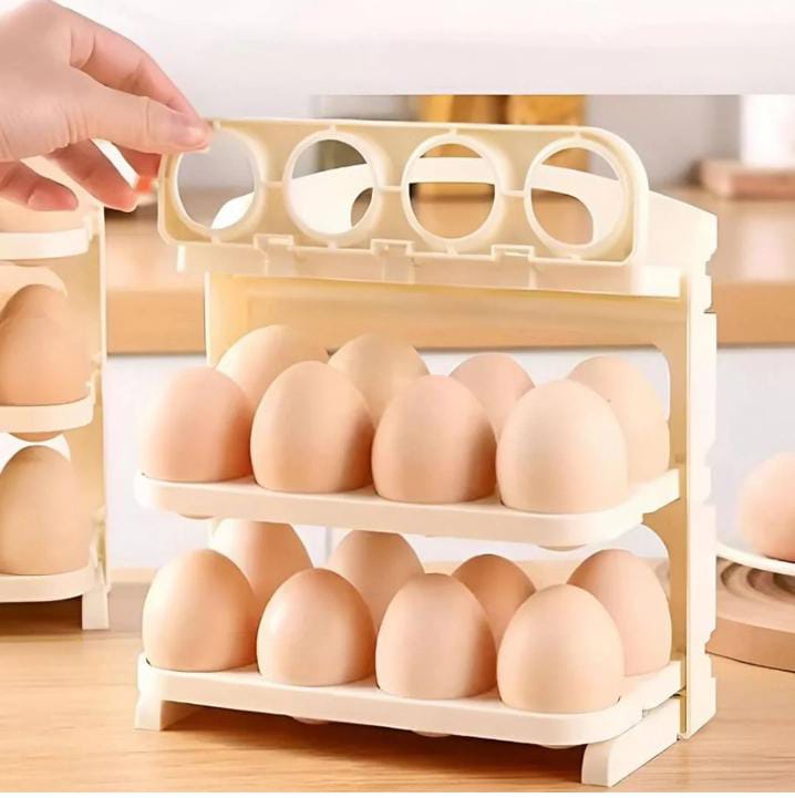 24pcs Ultra-Foldable 3-Layer Egg Tray 24pcs Ultra-Foldable 3-Layer Egg Tray