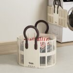 Foldable Laundry / Toy Basket with Handle