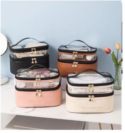 Double Layered Waterproof Toiletries Bag/Cosmetics Bag