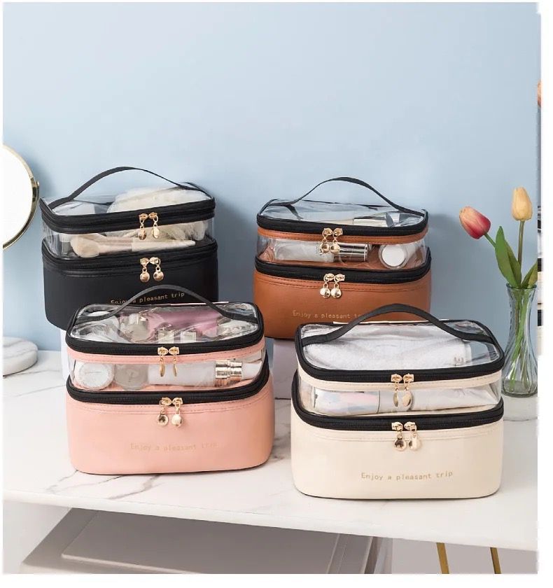 Double Layered Waterproof Toiletries Bag/Cosmetics Bag Double Layered Waterproof Toiletries Bag/Cosmetics Bag