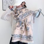 Luxury Floral Print Scarf