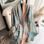Luxury Floral Print Scarf