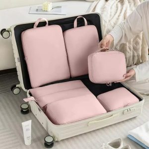 6pcs Set Compressible Luggage Travel Bags