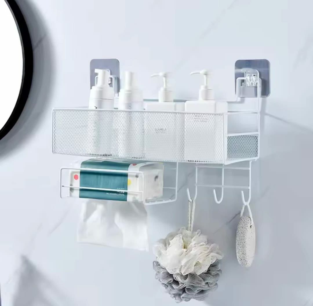 Mesh Bathroom Rack Organizer Mesh Bathroom Rack Organizer