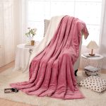 Double Layer Sherpa Throw Blanket