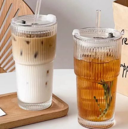 650ml Vertical Stripped Tumbler