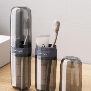 Portable Travel Toothbrush/Toothpaste Holder