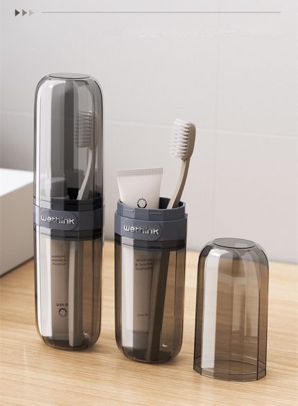 Portable Travel Toothbrush/Toothpaste Holder