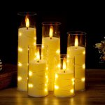 acrylic flameless LED candles