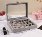 portable velvet jewellery box